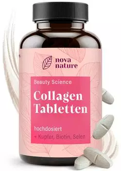 Nova Nature Collagen Tabletten - von NovaNature® 126 g