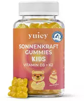 yuicy&reg; Kids Sonnenkraft &ndash; Vitamin D3 + K2 Gummib&auml;rchen 60 St