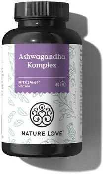 Nature Love &reg; Ashwagandha Komplex Kapseln 67 g