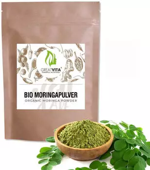 GreatVita Bio Moringa Pulver 800 g