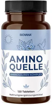 Biovana Aminoquelle Aminos&auml;uren Komplex 120 St Kapseln