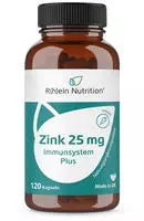 PZN-DE 19345486, R(h)ein Nutrition & Health Zink 25 mg Immunsystem Plus hochdosiert +