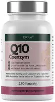 EXVital&reg; Q10 Coenzym Kapseln, hochdosiert 200mg pro Tag 33 g