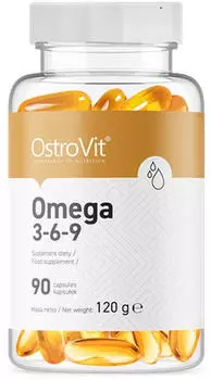 OstroVit Omega 3-6-9 90 Kapseln