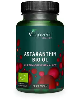 Vegavero BIO Astaxanthin &Ouml;l 60 St Kapseln