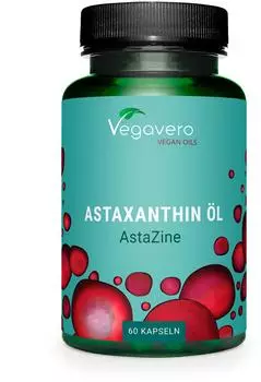 Vegavero Astaxanthin &Ouml;l 60 St Kapseln