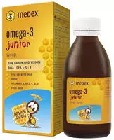 Medex Omega 3 Kinder Junior Sirup 140 ml