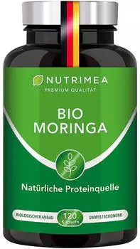 Nutrimea Bio Moringa Kapseln 120 Stk.