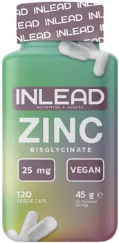 Inlead Zink Bisglycinate Kapseln 120 Stk.