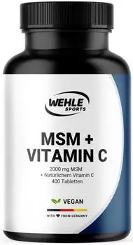 Wehle Sports MSM Tabletten 2000 mg 400 St