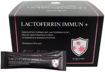 artgerecht GmbH Lactoferrin Immun+ Pulver Sticks 75 g