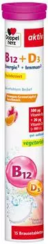 Doppelherz aktiv Vitamin B12 + D3 Brausetabletten 15 Stk.