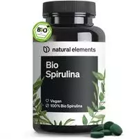 Bio Spirulina Presslinge &ndash; 500 Tabletten &ndash; vegan, hochdosiert, ohne...