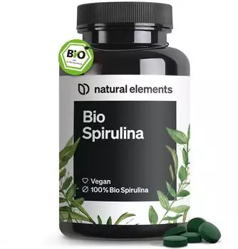 natural elements Bio Spirulina Tabletten 500 Stk.