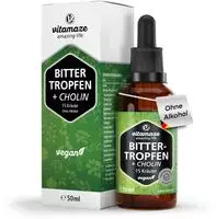 PZN-DE 20038111, vitamaze Bitter-Tropfen 15 Kr&auml;uter+Cholin ohne Alkohol 50 ml