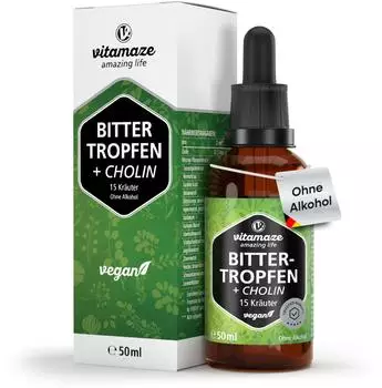 Vitamaze Bitter-Tropfen + Cholin 50ml