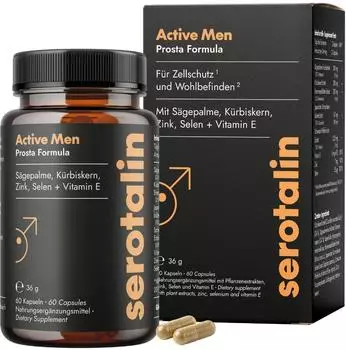 Serotalin Active Men Prosta Formula - F&uuml;r Testosteron&sup2; & Fruchtbarkeit&sup2;