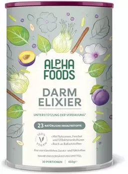 Alpha Foods Darm Elixir Pulver 450g
