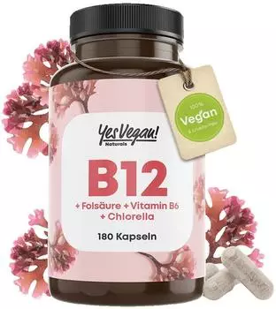 Yes Vegan &reg; Vitamin B12 hochdosiert - Kapseln