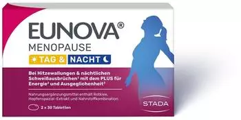 Stada Eunova Menopause Tag Nacht Tabletten 60 Stk.