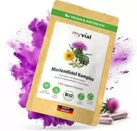 myvial&reg; Bio Mariendistel-Komplex Kapseln &ndash; mit Artischocke & L&ouml;wenzahn...