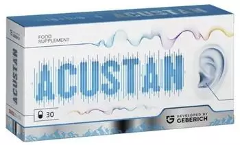 Geberich Acustan Kapseln Kapseln 16.66 g