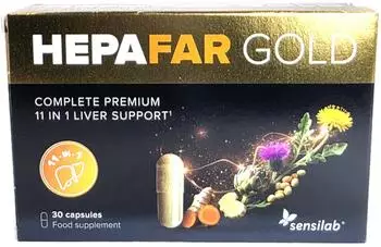 sensilab HepaFar Gold 30 g Kapseln