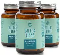 BitterLiebe - Magnesium Komplex Kapseln hochdosiert 3x 60 St