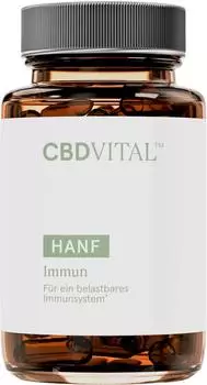 CBD Vital Hanf Immun Kapseln 60 St Weichkapseln