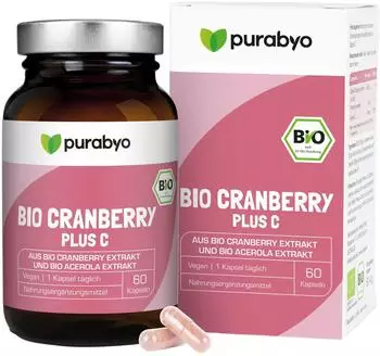 Purabyo Bio Cranberry Kapseln 60 Stk.