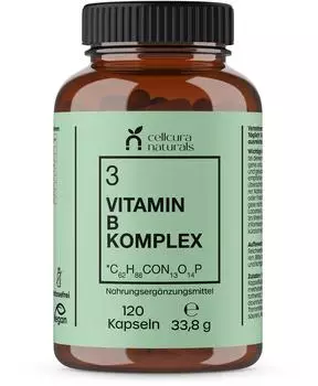 Cellcura Naturals Vitamin B-Komplex Kapseln 120 Stk.