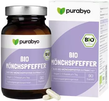 Purabyo Bio M&ouml;nchspfeffer Kapseln Kapseln 90 Stk.