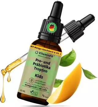 VitaminFit Pro- und präbiotische Tropfen für Kinder 30 ml