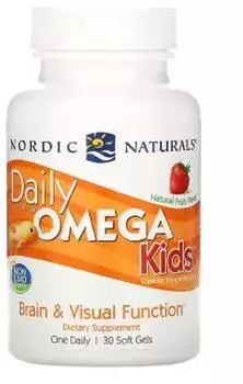 Nordic Naturals Daily Omega Kids Weichkapseln 30 Stk.