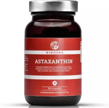 Qidosha Astaxanthin Kapseln 90 Stk.