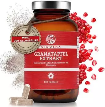 Qidosha Granatapfelextrakt Kapseln 180 Stk.