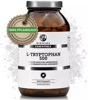 Qidosha L-Tryptophan 500 Kapseln 240 Stk.