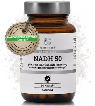 Qidosha Nadh plus D-Ribose Kapseln 90 Stk.