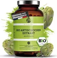 Bio Artischockenextrakt aus Frankreich mit 2, 5% Cynarin 124 g