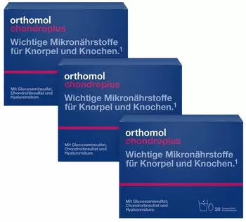 Orthomol Chondroplus Kombipackung Granulat/ Kapseln (3 x 30 Stk.)