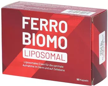 Biomo Ferro Biomo Liposomal Kapseln 50 Stk.