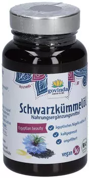 Govinda Schwarzk&uuml;mmel&ouml;l Kapseln bio 90 Stk.