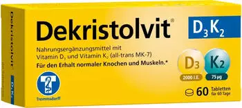 Trommsdorff Dekristolvit D3 K2 Tabletten (60 Stk.)