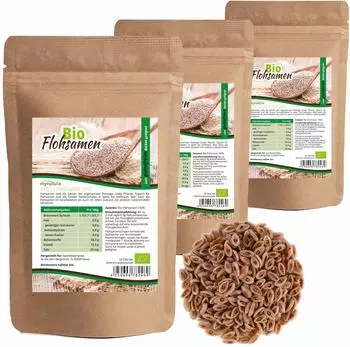 myNatura Bio Flohsamen 3000 g Samen