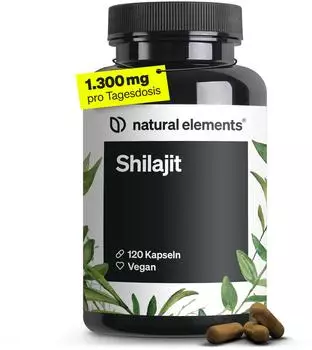 natural elements Shilajit Kapseln 120 Stk.