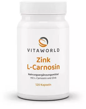 Vita-World Zink L-Carnosin Kapseln 120 Stk.