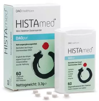 DAO Healthcare HISTAmed DAOpur magensaftresistente Tabletten 60 Stk.