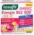 Taxofit Energie B12 500+D3+C Direkt Beerengeschmack Direktgranulat 20 Portionen