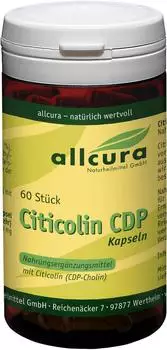 Allcura Citicolin CDP Kapseln 60 Stk.