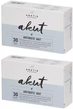 Arktis BioPharma Arktibiotic Akut Kapseln (2x30 Stk.)